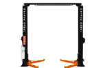 4.2 TON,CLEAR FLOOR 2 POST LIFT – CHAIN DRIVE ONE SIDE MANUAL RELEASE