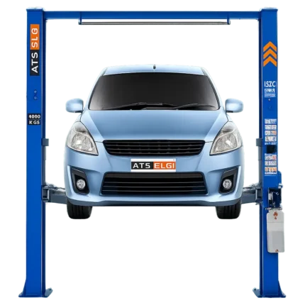 4 Ton Two Post Hydraulic Lift Single Point Lock Release
