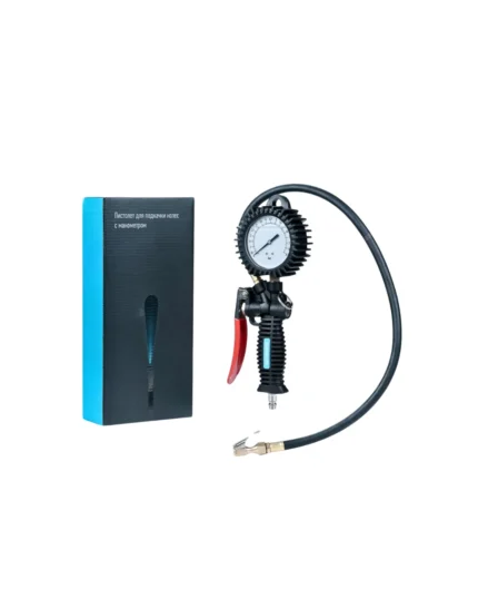 PROFESSIONAL TYRE INFLATING GUN WITH LIQUID GAUGE