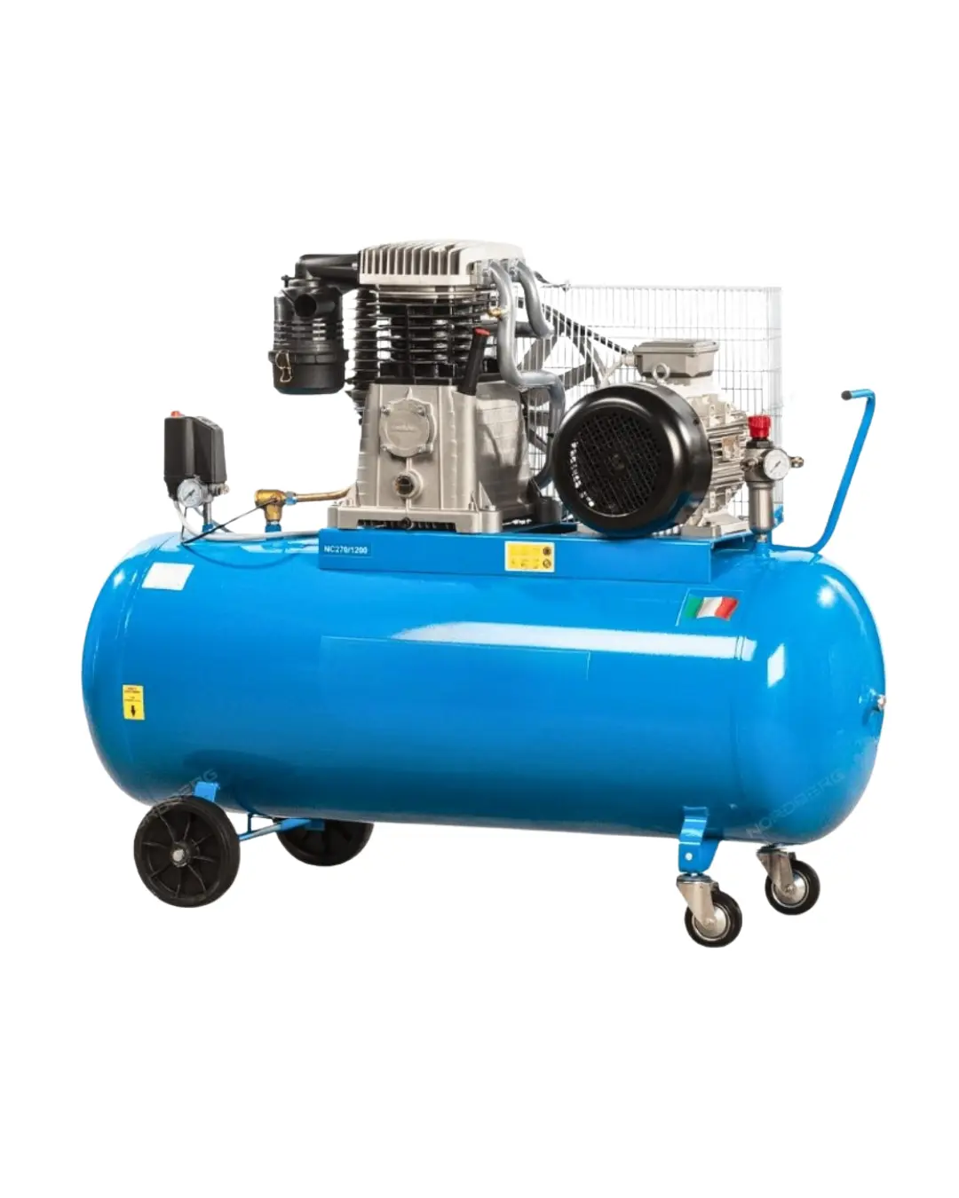 PISTON COMPRESSOR 270L, 11 BAR, 827L/MIN, 3 PHASE PISTON COMPRESSOR 270L, 11 BAR, 827L/MIN, 3 PHASE