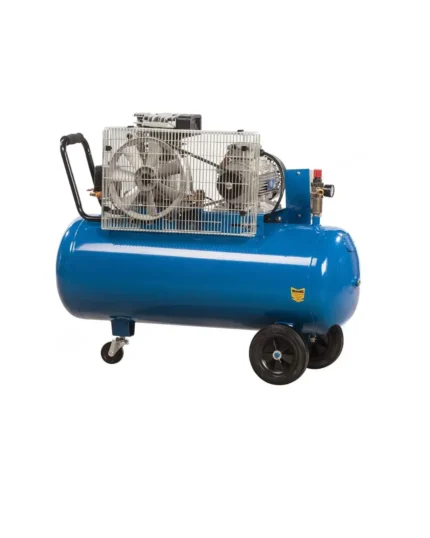 PISTON COMPRESSOR WITH BELT DRIVE 380V, REV. 100 L, 400 L/MIN