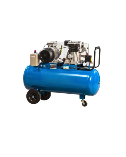 PISTON COMPRESSOR WITH BELT DRIVE 380V, REV. 100 L, 520 L/MIN