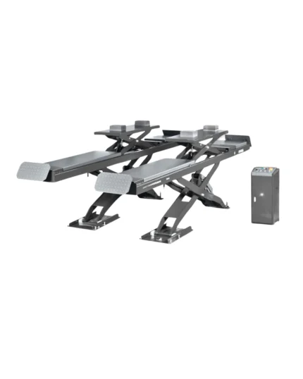 5.5 TON SCISSOR LIFT FOR WHEEL ALIGNMENT, 2 LEVELS (WITH EMERGENCY LOWERING)