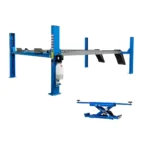 6.5 TON 4-POST WHEEL ALIGNMENT LIFT WITH 3 TON MANUAL ROLLING JACKING BEAM– 380V