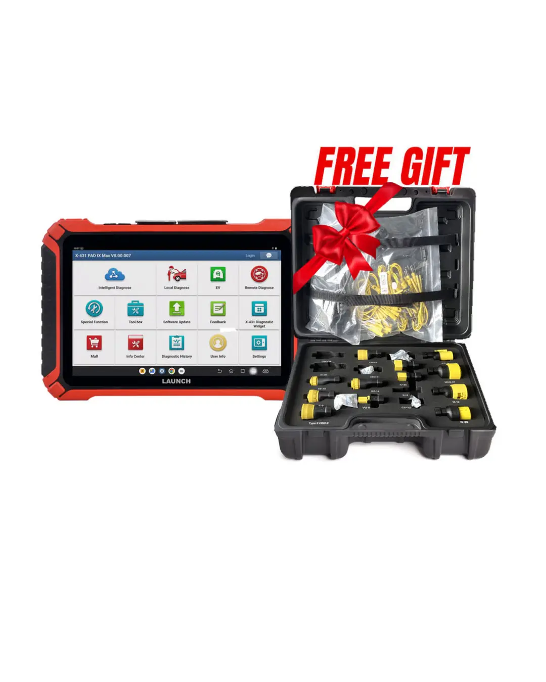 Launch X-431PAD IX PAD 9 LINK High-end Flagship Diagnostic Tool & FREE X-431 B Box Pad HD Extension Module Gift 512GB Launch X-431PAD IX PAD 9 LINK High-end Flagship Diagnostic Tool & FREE X-431 B Box Pad HD Extension Module Gift 512GB