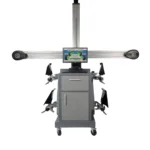 WHEEL ALIGNMENT 3D, 2 CAMERAS WITH THIN POST AND CAMERA BEAM AT THE FRONT