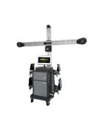 WHEEL ALIGNMENT 3D, 2 CAMERAS WITH THIN POST AND CAMERA BEAM AT THE FRONT