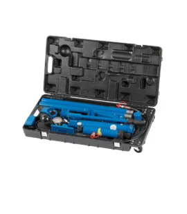 10 TON BODY FRAME REPAIR KIT WITH PRESSURE GAUGE – 15 ITEMS