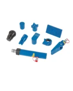 10 TON BODY FRAME REPAIR KIT WITH PRESSURE GAUGE – 15 ITEMS