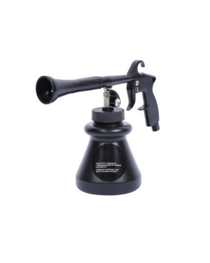 WASHING GUN WITH FLEXIBLE ROTATING SPRAYER